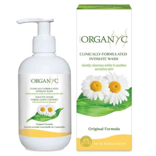 Organyc Intimate Wash, Chamomile Essential Oil & Extracts, 250ml