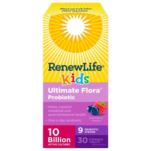 Renew Life® Ultimate Flora® Kids Probiotic, 10 Billion Active Cultures
