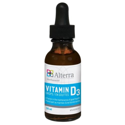 Herbasante Vitamin D3 Drops, 30 ml