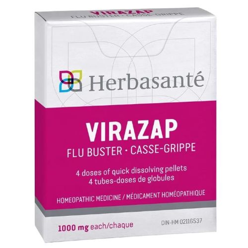 Herbasante Virazap (Herbacox*), 4 tubes 80 Granules/tube