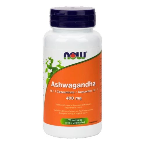 Now Foods Ashwagandha Extract 400 mg, 90 Veg Capsules