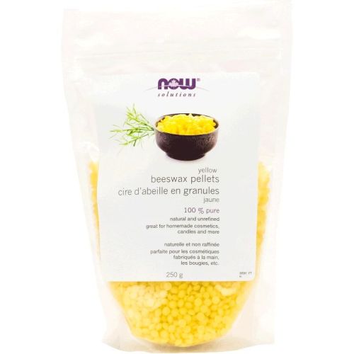 Now Foods Beeswax Pellets, Natural Yellow, 250 g