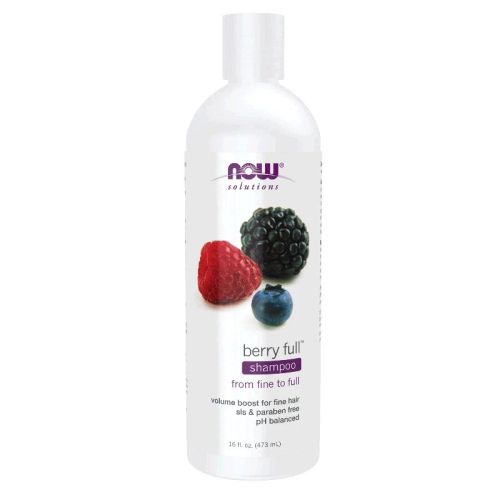 Now Foods Berry Full™ Volumizing Shampoo, 473 mL