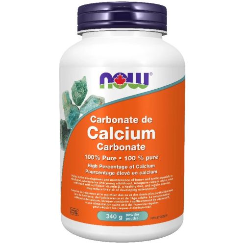 Now Foods Calcium Carbonate Powder, 340g