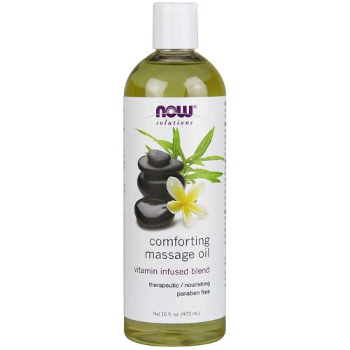 Now Foods Comforting Massage Oil, 473 mL