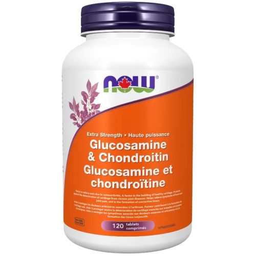 Now Foods Glucosamine & Chondroitin, 120 Tablets