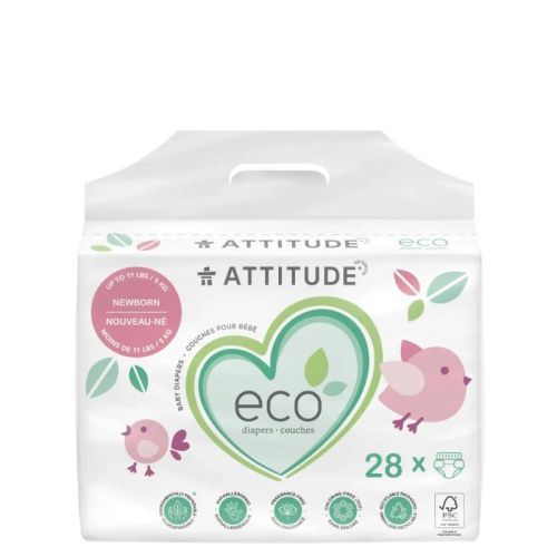 626232162103 Attitude Baby Diapers Newborn (Up To 5kg)