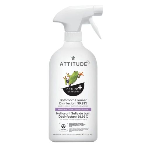 626232104820 Attitude Bathroom Cleaner Disinfectant 99.9%, 800 mL