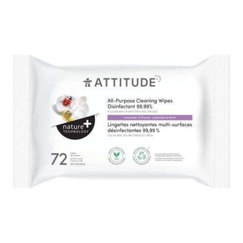 626232179101 Attitude All-Purpose Cleaning Wipes Disinfectant