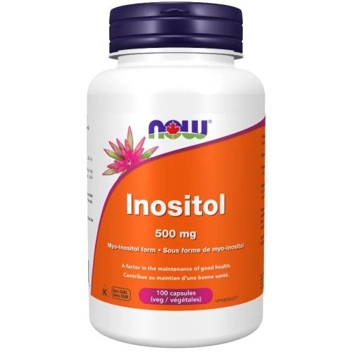 Now Foods Inositol 500 mg, 100 Capsules