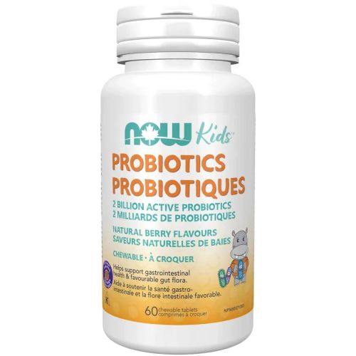 Now Foods NOW Kids™ Probiotics, 60 Chewables