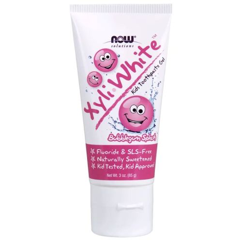 Now Foods Xyliwhite™ Bubblegum Splash Toothpaste Gel for Kids, 85 g
