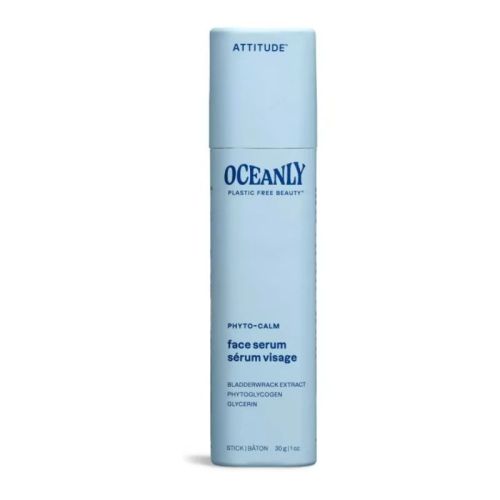 626232160598 Attitude Oceanly Phyto-Calm Soothing Solid Face Serum for Sensitive Skin, 30 g