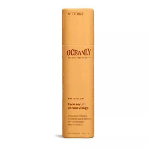 626232160604 Attitude Oceanly Phyto-Glow Radiance Solid Face Serum with Vitamin C, 30 g