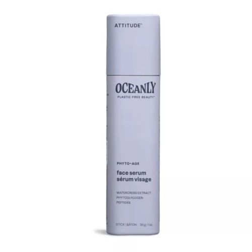 626232160611 Attitude Oceanly Phyto-Age Anti-Aging Solid Face Serum with Peptides, 30 g