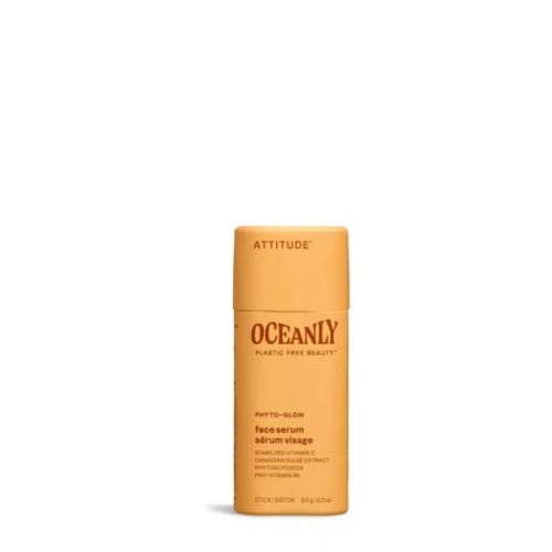 626232160833 Attitude Oceanly Phyto-Glow Radiance Solid Face Serum with Vitamin C, 8.5 g