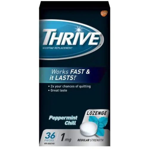 Thrive Nicotine Lozenges, Peppermint Chill, 1 mg, 36s
