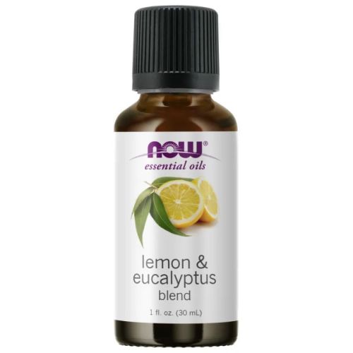 Now Foods Lemon & Eucalyptus Oil Blend, 30 mL