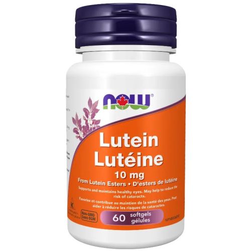 Now Foods Lutein 10 mg, 60 Softgels
