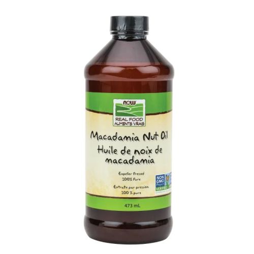 Now Foods Macadamia Nut Oil, 473 mL