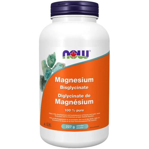 Now Foods Magnesium Bisglycinate, 227g Powder
