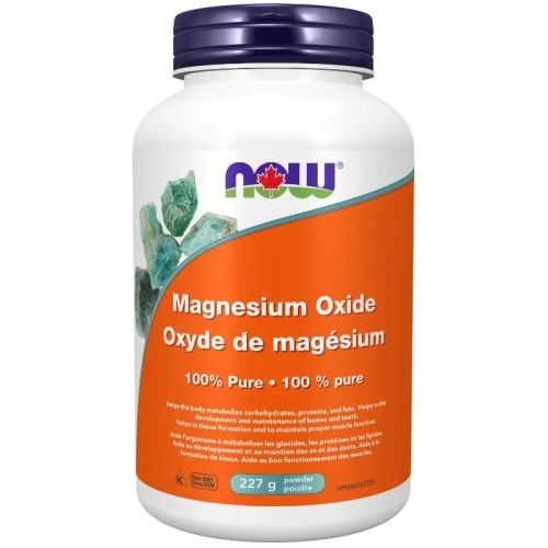 Now Foods Magnesium Oxide, 227g Powder