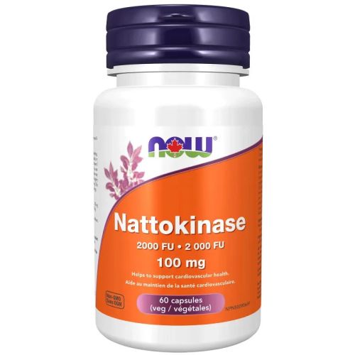 Now Foods Nattokinase 100 mg, 60 Veg Capsules