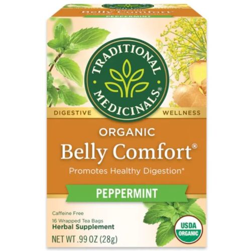 032917007391 Traditional Medicinals Belly Comfort Peppermint Tea, 16 Tea Bags