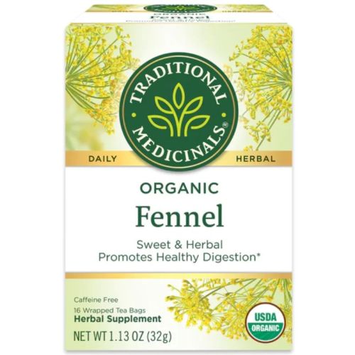 032917007445 Traditional Medicinals Organic Fennel, 16 Tea Bags