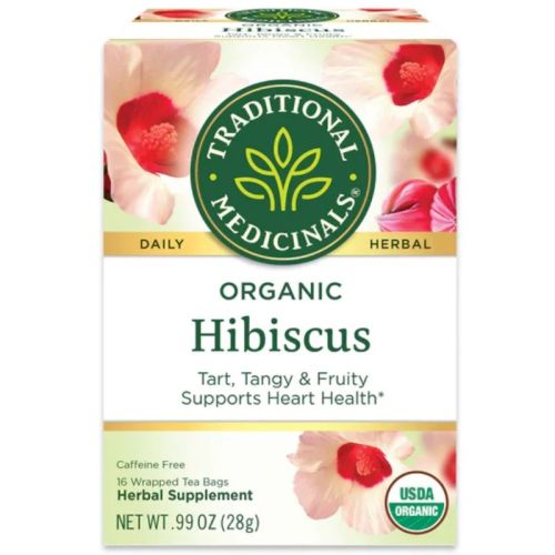 032917007513 Traditional Medicinals Organic Hibiscus, 16 Tea Bags