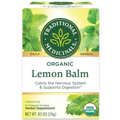 032917007520 Traditional Medicinals Organic Lemon Balm, 16 Tea Bags