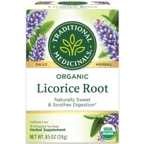 032917007537 Traditional Medicinals Organic Licorice Root, 16 Tea Bags