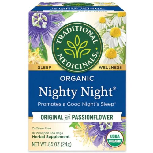 032917007575 Traditional Medicinals Organic Nighty Night Tea, 16 Tea Bags