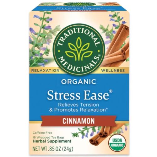 032917007643 Traditional Medicinals Organic Stress Soother Cinnamon, 16 Tea Bags