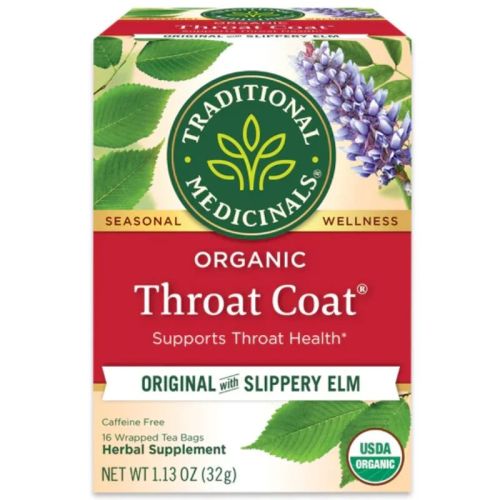 032917007667 Traditional Medicinals Organic Throat Coat, 16 Tea Bags