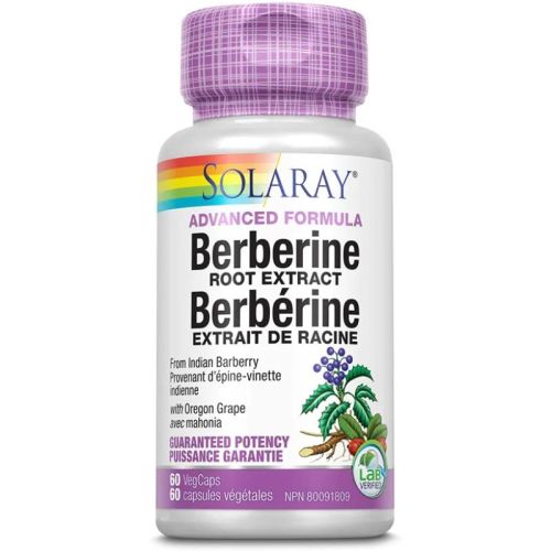 Solaray Berberine Root Extract, 60 VegCaps