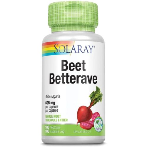 Solaray Beet Root 605 mg, 100 VegCaps