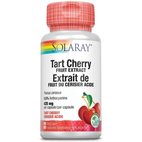 Solaray Tart Cherry Fruit Extract 425mg, 90 VegCaps