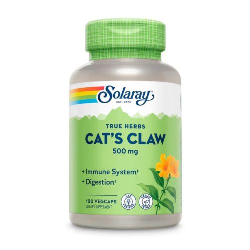 Solaray Cat's Claw Bark 500mg, 100 VegCaps