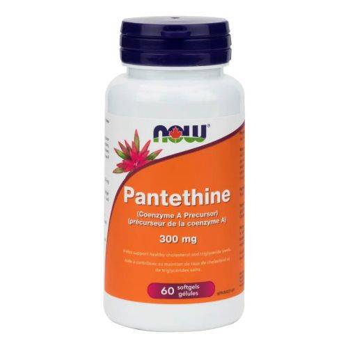 Now Foods Pantethine 300 mg, 60 Softgels