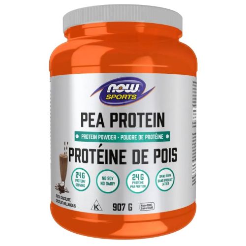 Now Foods Pea Protein Dutch Chocolate, 907 g