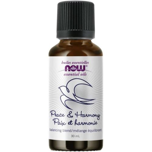 Now Foods Peace & Harmony Essential Oil Blend, 30 mL