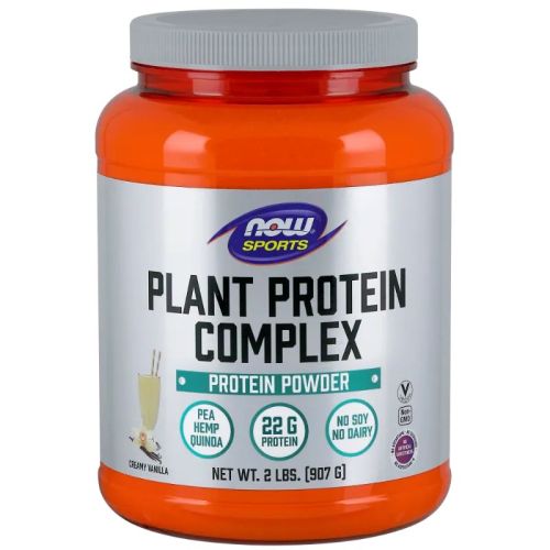 Now Foods Plant Protein Complex, Creamy Vanilla, 907 g