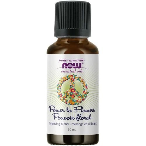 Now Foods Power to Flowers Essential Oil Blend, 30 mL