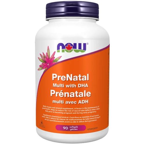 Now Foods Prenatal Multi with DHA Softgels, 90 Softgels
