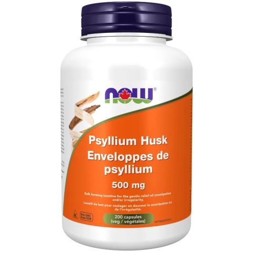 Now Foods Psyllium Husk 500 mg