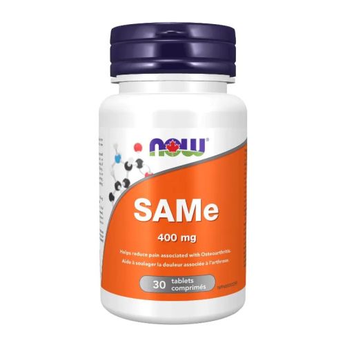 Now Foods SAMe 400 mg, 30 Tablets