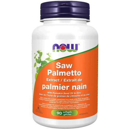 Now Foods Saw Palmetto Extract 80 mg, 90 Softgels