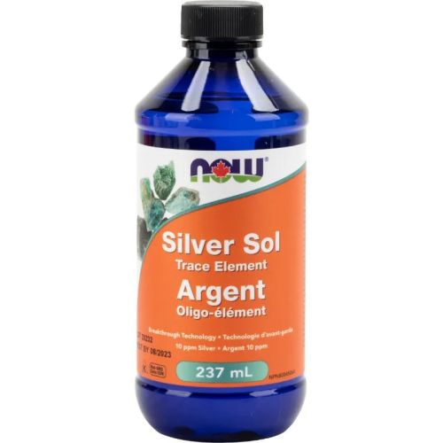 Now Foods Silver Sol Elemental Silver Liquid Spray, 237mL