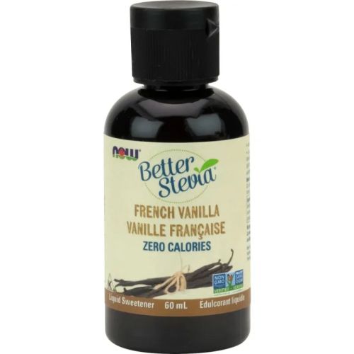 Now Foods BetterStevia® French Vanilla Liquid, 60 mL